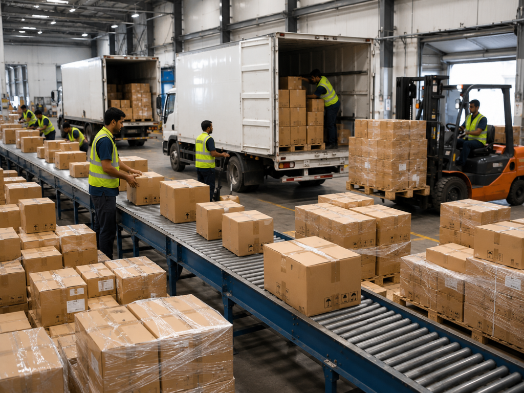 cargo sorting & distribution