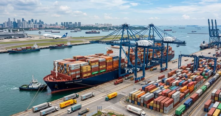 import & export shipping​