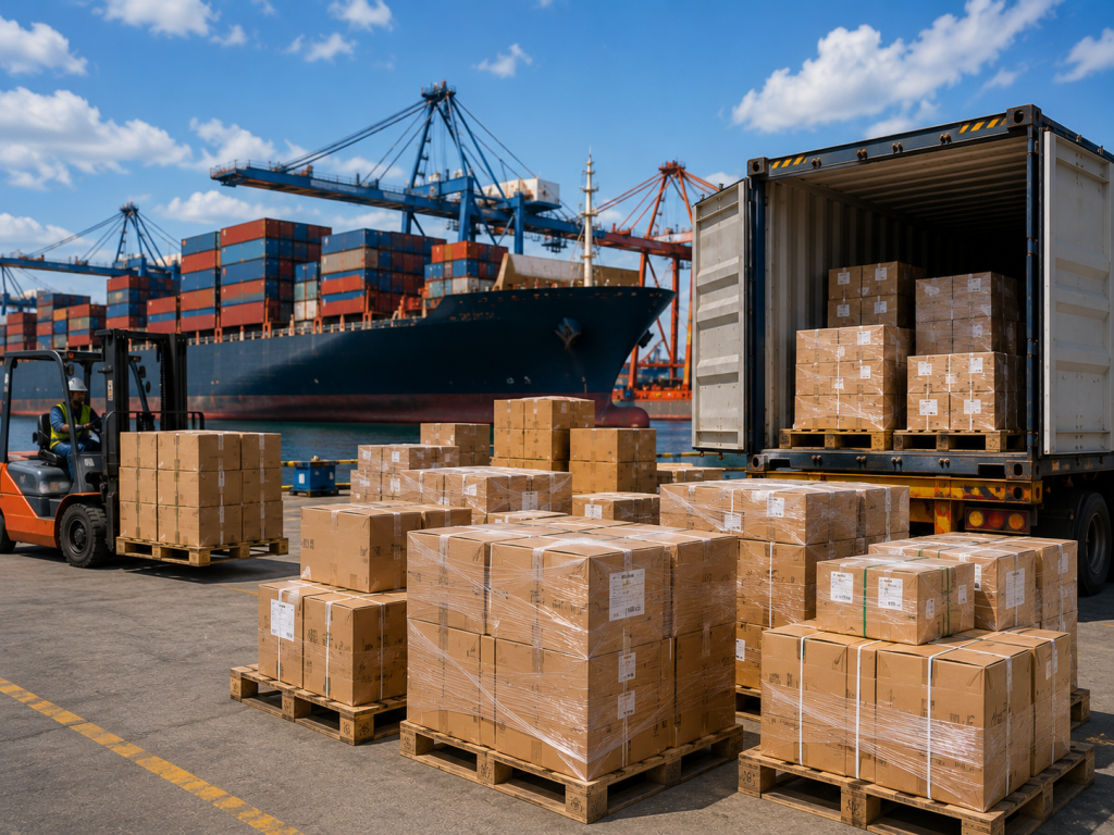 international groupage services
