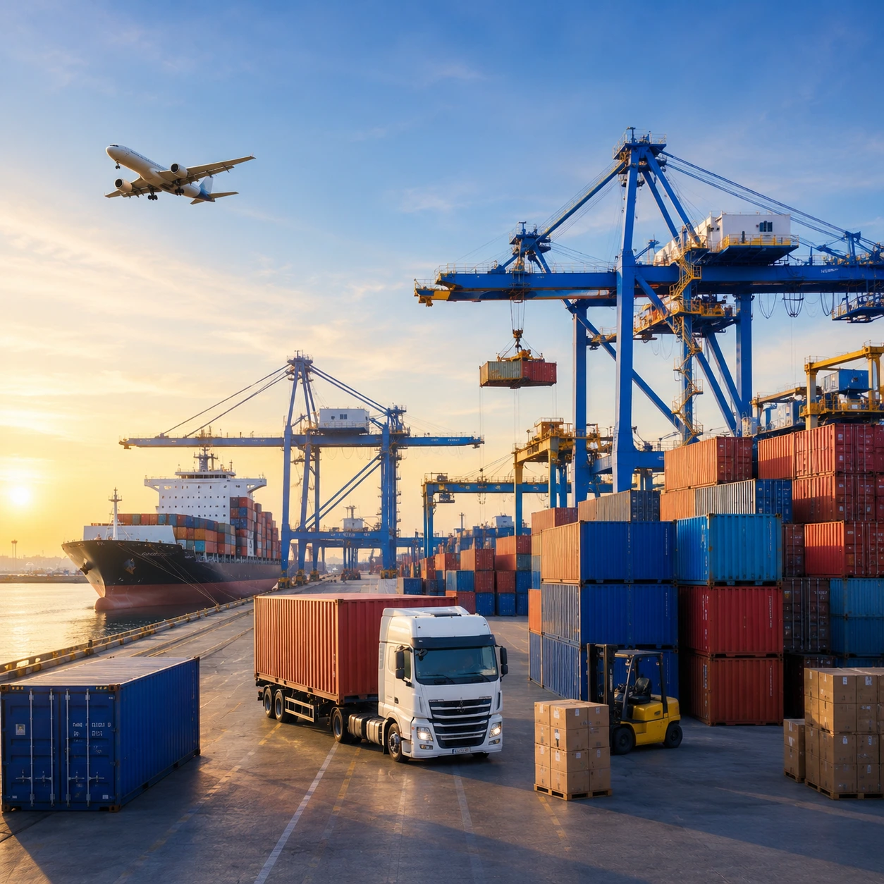 Four Line Logistics providing freight forwarding and transportation solutions in Saudi Arabia