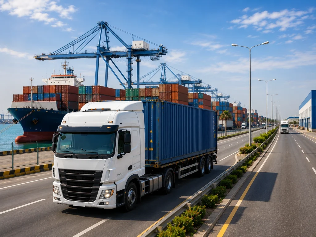 Container Haulage Services for FCL and LCL Cargo Transportation from Ports to Inland Destinations