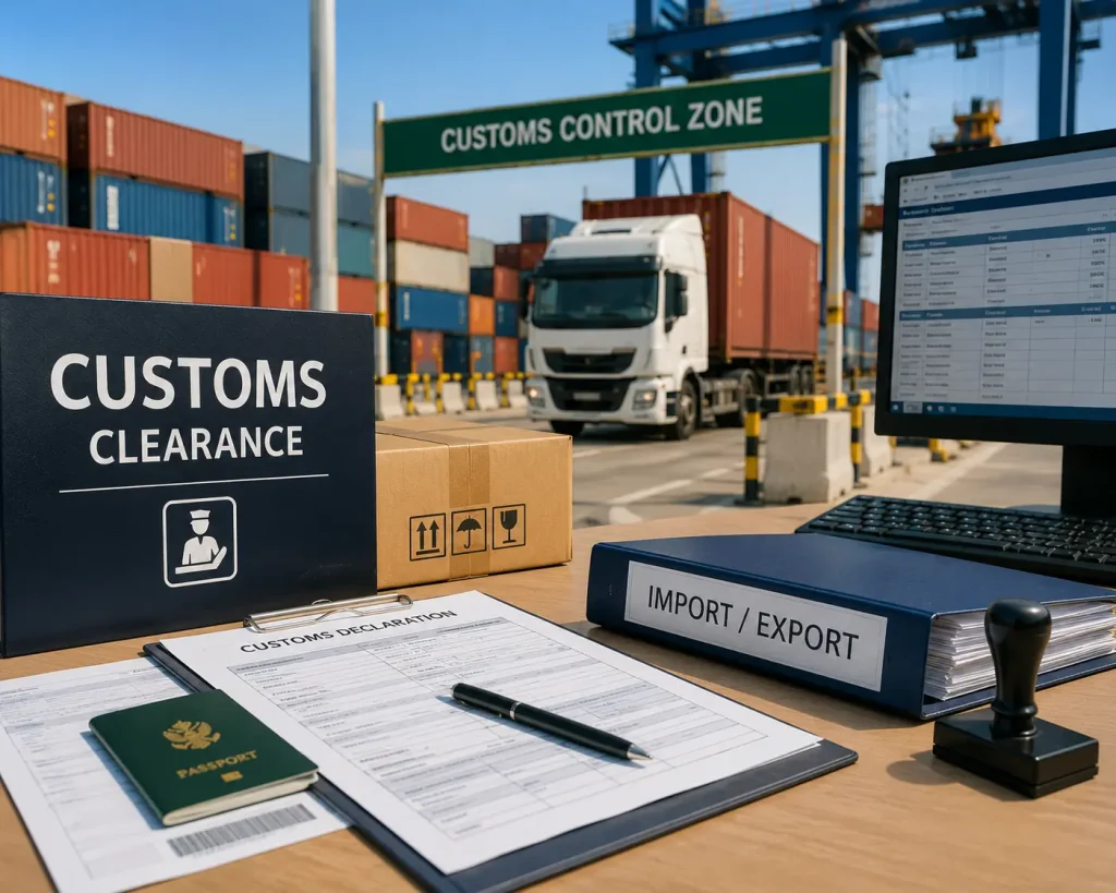 Professional Customs Clearance Services for Import and Export Cargo in Saudi Arabia