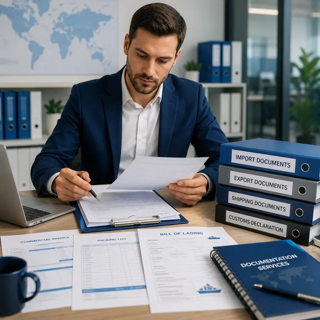 Professional Documentation Services for Customs Shipping and Trade Documents
