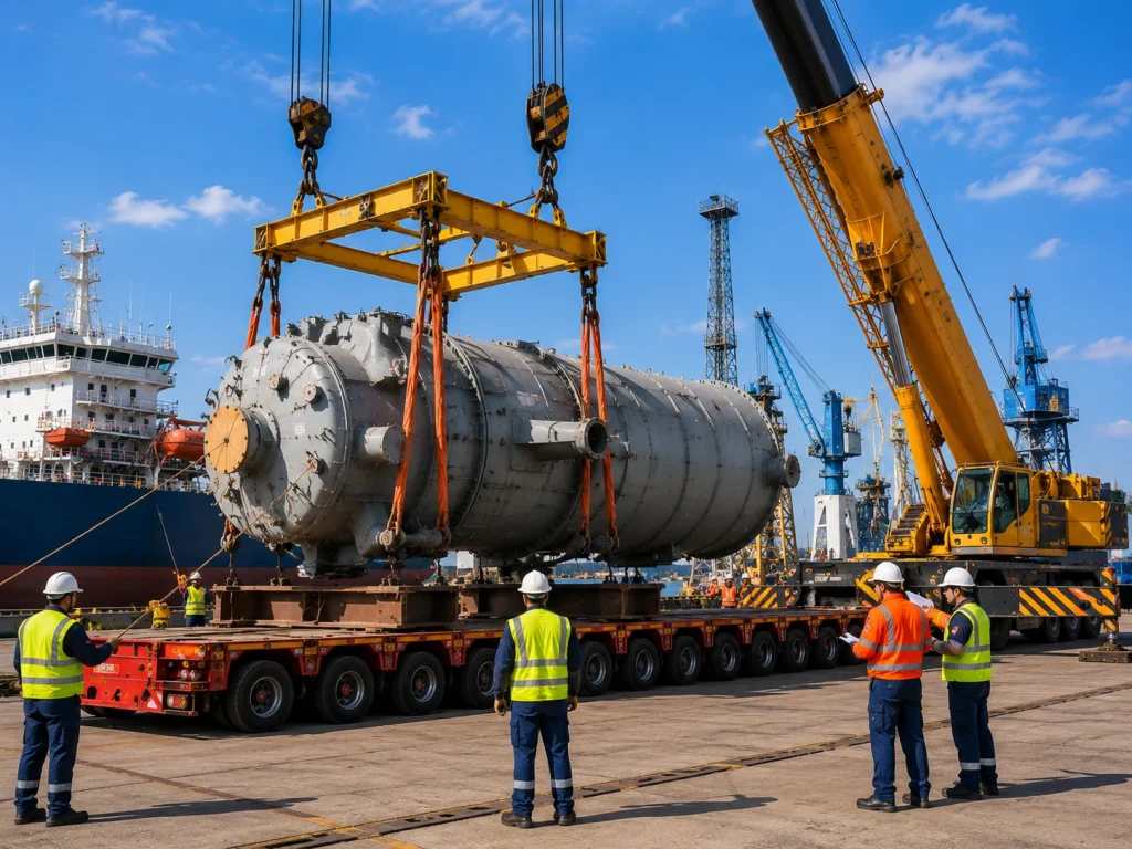 Project Cargo Logistics Services for Oversized Industrial Equipment and Specialized Transportation