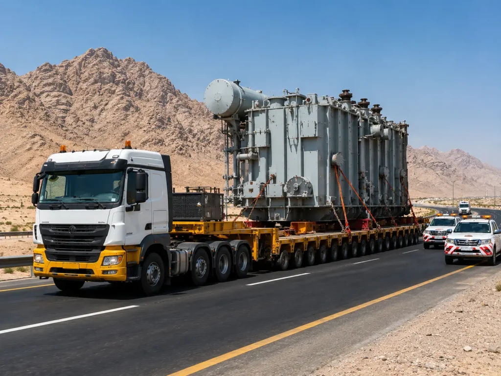 Project Cargo Transportation Services for Oversized Heavy Lift and Industrial Equipment