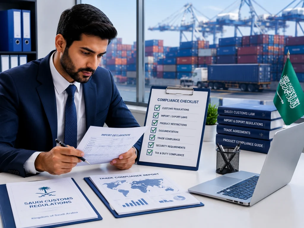 Regulatory Compliance Support Services Ensuring Compliance with Saudi Customs Laws and Trade Regulations