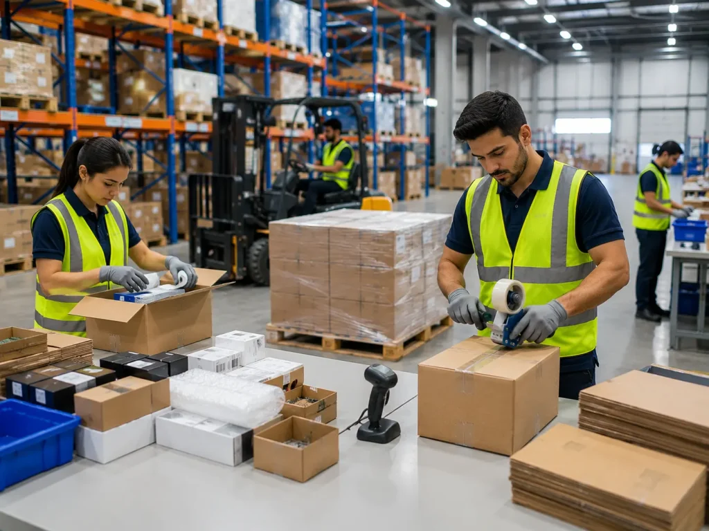 Value Added Logistics Services Including Packaging Labeling and Quality Inspection