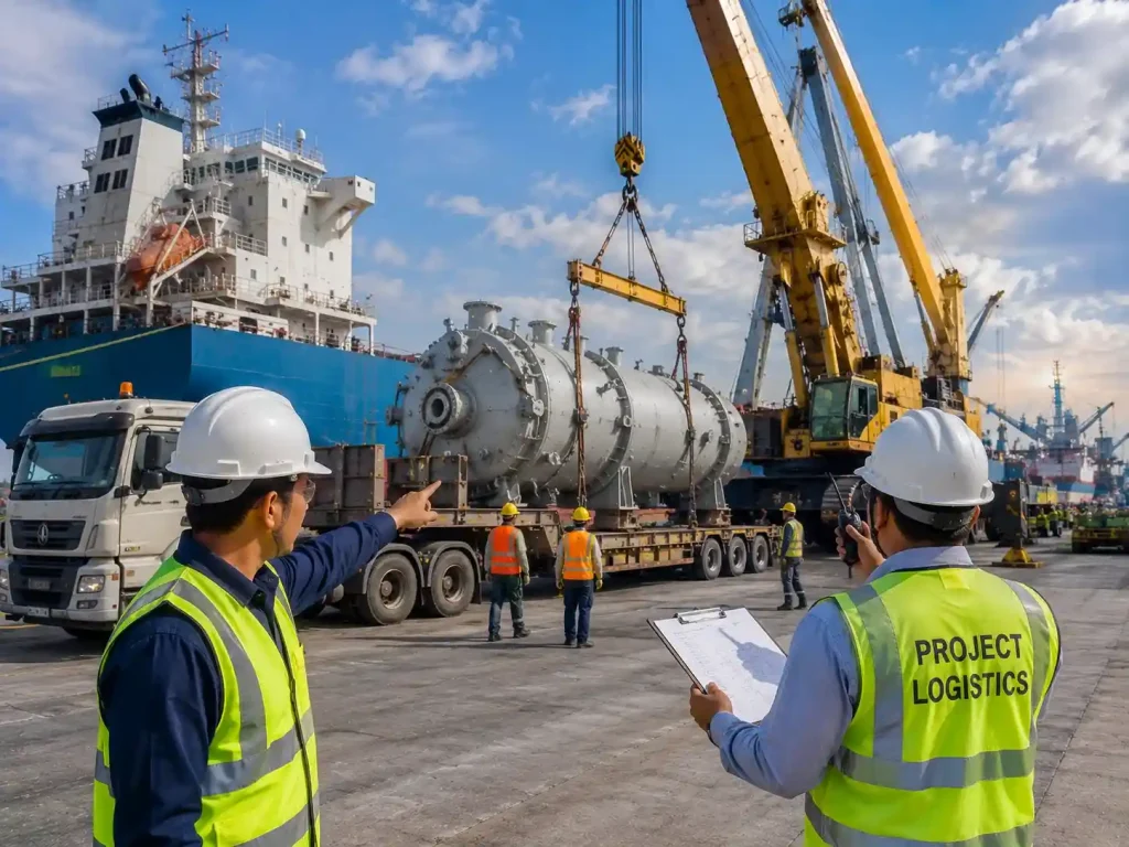 end to end project logistics saudi
