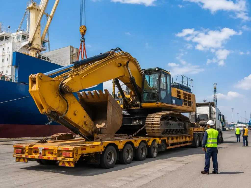 Heavy Machinery Transportation​ saudi