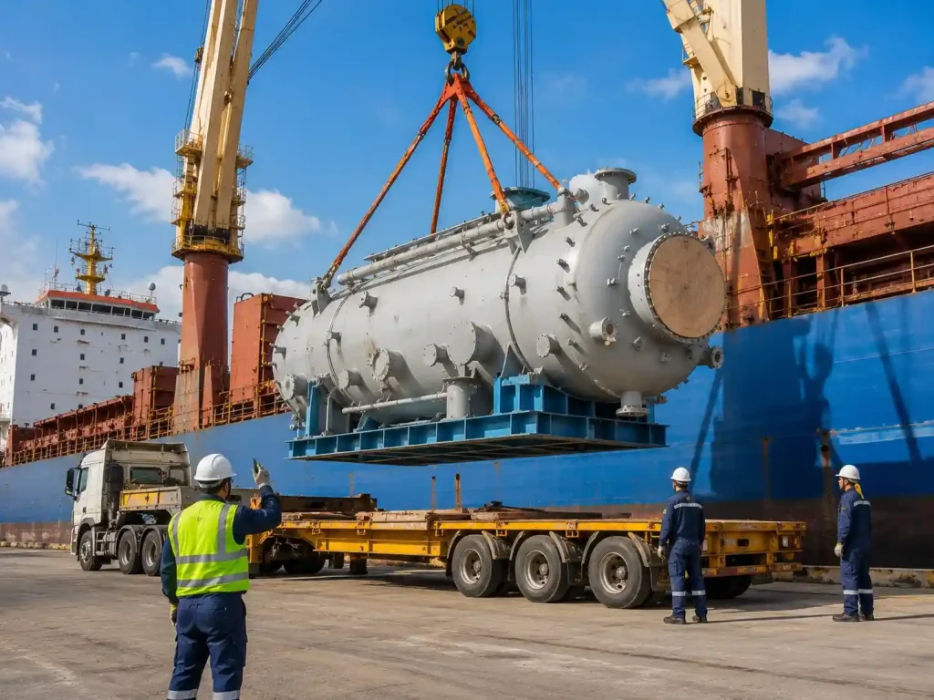 industrial equipment shipping