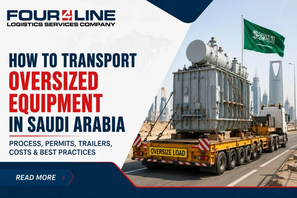 How to Transport Oversized Equipment in Saudi Arabia