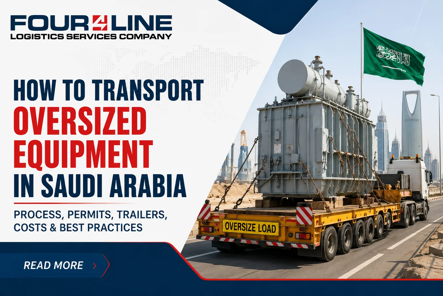 How to Transport Oversized Equipment in Saudi Arabia