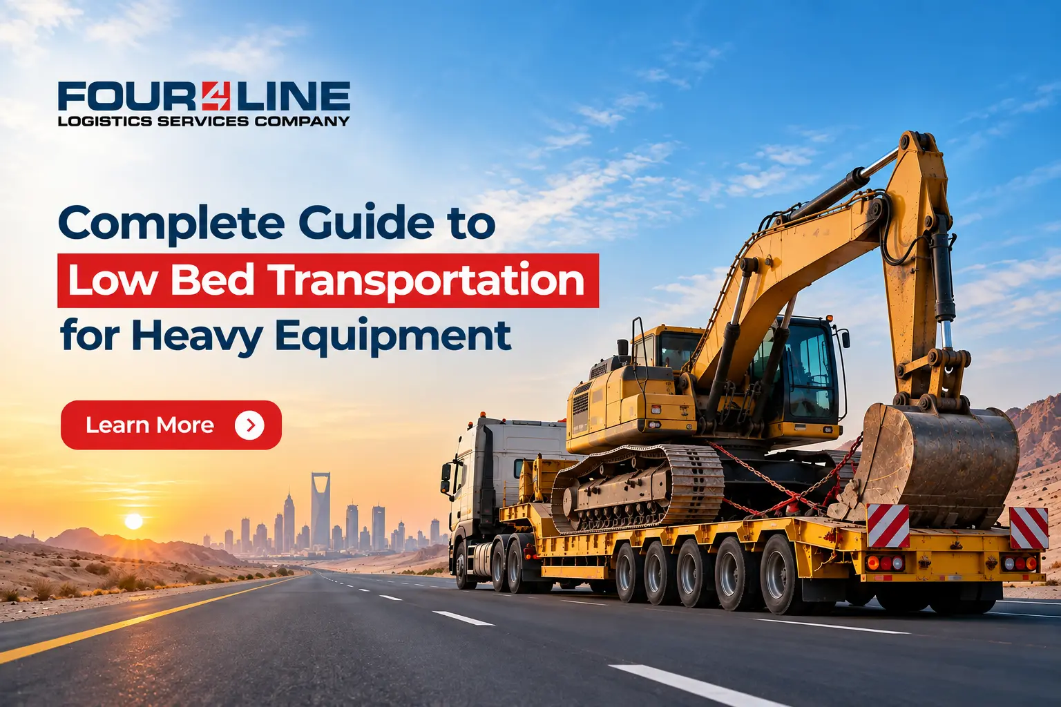 Complete Guide to Low Bed Transportation for Heavy Equipment